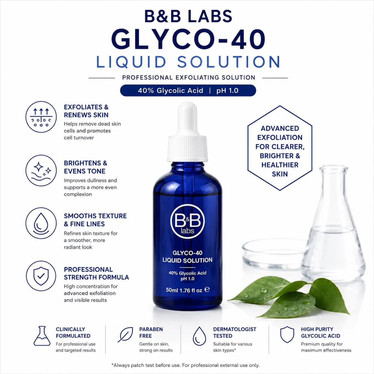 GLYCO-40 Liquid Solution (pH 1.0) — image 1